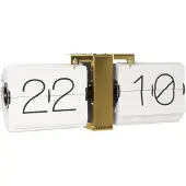 Karlsson Klok No Case White Brass Stand 36 x 8,5 cm