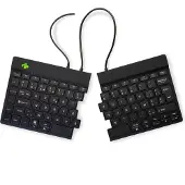 R-Go Tools R-Go Split Ergo KB AZERTY (BE) zwart bedraad