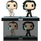 Funko POP! Star Wars POP! Filmscènes Vinyl Figuurtjes, dubbelverpakking: Kylo Ren & Rey, 9 cm