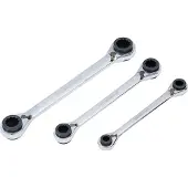 Bgs Ratelringsleutelset 4-in-1 SW 8 x 9 - 18 x 19 mm