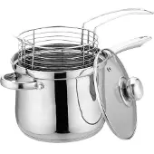 KINGHOFF Garnek met frituurmand 3,6l 18cm KH4581