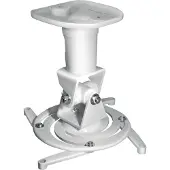 My Wall H16-1wl Support De Plafond Pour Projecteur Charge Max. 15 Kg, Écart Plafond/support 225 Mm Blanc