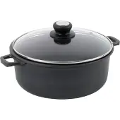 De Buyer Choc Extreme Saucepot With Glass Lid 24 Cm Induction Stoofpot