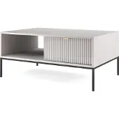 Selsey Salontafel Louis | spaanplaat grijs 104x46x68 cm salontafels | NADUVI