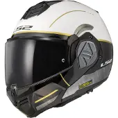 LS2 Helmets LS2 FF906 Advant Iron, opklapbare helm, mat wit/zwart, maat XS (53/54)