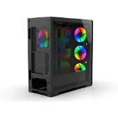 Inca EMG-17XN Midi-tower PC-behuizing Zwart