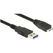 DeLOCK USB A male - Micro USB B male kabel (USB 3.0) - 1.5 meter