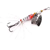 Spro Larva Mayfly Spinner Tripple Hook 10 - 4cm - 7gr - Kleur : UV Red Head