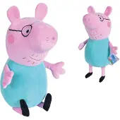 Pipsa Possu Peppa Pig Papa Junior 37 Cm - Knuffel