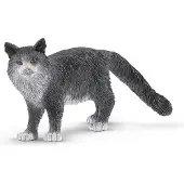 Schleich Farm World Realistisch schattig dierenspeelgoed voor jongens en meisjes Maine Coon kat speelgoedfiguur vanaf 3 jaar