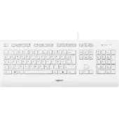 Logitech K280E Pro f/ Business toetsenbord Kantoor USB QWERTZ Duits Wit