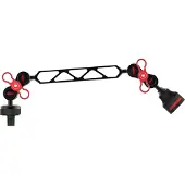 SeaLife Connect Ball Kit Flexible Arm Zilver
