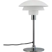 Dyberg Larsen Design tafellamp Morph, wit / opaal, Woon-/ Eetkamer, metaal, Design, tafellamp