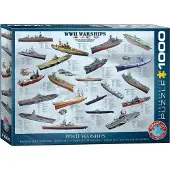 Eurographics WWII Oorlogsschepen 1000 Stukken Puzzel (6000-0133)