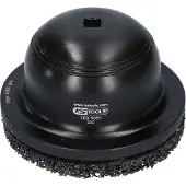 Ks Tools 100.5080 Aluminium wielnaafslijper-set Ø 150 mm, binnen-Ø 90 mm, 2-delig