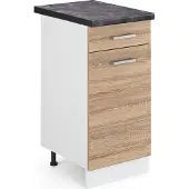 Vicco R-Line Keukenonderkast – 40 cm, WB Antraciet Sonoma
