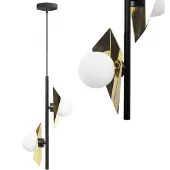 Toolight Lamp App1410-cp Black Gold