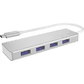Icy Box IB-HUB1425-C3 USB 3.0 Type-C Hub met 4 USB-poorten
