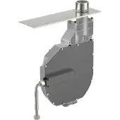 Hansa - Inbouwdeel voor badrandmontage, chroom 53060200