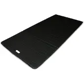 SVELTUS Opvouwbare Mat Polyester/foam Zwart 190 X 90 Cm