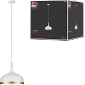 Paulmann Neordic Embla 79628 Hanglamp LED E27 20 W Wit (mat), Goud