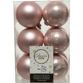 Kaemingk Kerstballen set | | Ø 6 cm | 12 stuks (Roze)