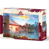 Art puzzle Artpuzzle Arpuzle Puzzle 1000 Sunset Night in New York