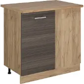 Vicco R-Line Hoekkast – 86 cm, WB Eik Edel grijs