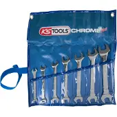 Ks Tools 518.0747 518.0747 Dubbele steeksleutelset Sleutelbreedte (metrisch) 8 - 22 mm