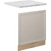 Vicco Fame-Line Frontpaneel – 60 cm, WB Marmer GrijsBeige