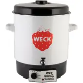 Weck Elektrische Weckketel Inmaakketel Emaille 29l met kraan