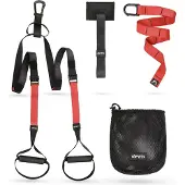 Gymtek Suspension Trainer Set - Weerstandsbandenset, Fitnessbanden, Weerstandsbanden, Resistance Band - voor Fitness, Krachttraining, Fysiotherapie, Calisthenics, Crossfit
