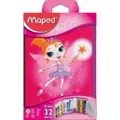 Maped Etui gevuld 1-vaks 32-delig Fairy