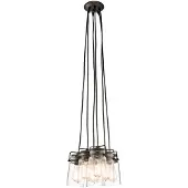 Kichler LED Hanglamp Brinley | 6X E27 Max 60W | Dimbaar | Olde Bronze