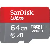 SanDisk 64GB Micro SD Ultra Photo 140MB/s geheugenkaart + adapter