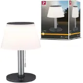 Paulmann 94309 Tafellamp op zonne-energie Energielabel: A (A - G) 0.8 W Warmwit RVS