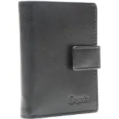 Esquire portemonnee New Silk Wallet Black zwart