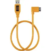 Tether Tools Usb3 Naar Micro-b Haaks 50cm Oranje