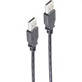 Shiverpeaks BS13-22055 USB-kabel USB 2.0 5 m USB A Zwart