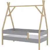 VitaliSpa Bali Tipibed – 80x160 cm met matras Grijs