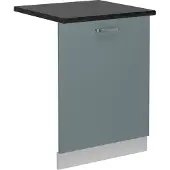 Vicco R-Line Vaatwasserfrontpaneel – 60 cm, WB Antraciet Blauw-grijs