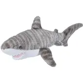 Sonstige Verlage knuffel haai junior 25 cm pluche grijs/wit