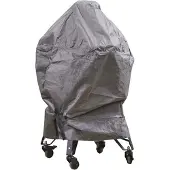 Perel BBQ hoes | Rond | Ø 80 x 80 cm (PP, Grijs)