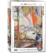 Eurographics Paris Through the Window Puzzel (1000 stukjes)