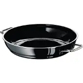 WMF 3201003248, Ronde, universele pan, zwart, Silargan, 1,28 liter, keramisch, geschikt voor elektrische, gas-, halogeen- en inductiekookplaten