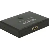 DeLOCK bi-directionele HDMI schakelaar 2 naar 1 / 1 naar 2 - versie 2.0 (4K 60Hz HDR)