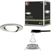 Paulmann Inbouwspot Led Nova Rond Kantelbaar Ijzer 51mm Gu10 6,5w