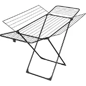 Velkea H300, zwarte wasdroger, afmetingen 183 x 99 x 96 cm