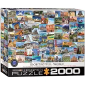 Eurographics Globetrotter World Puzzel (2000 stukjes)