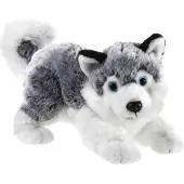 Heunec 277878 MISANIMO Husky, liggende positie, 28 cm, meerkleurig